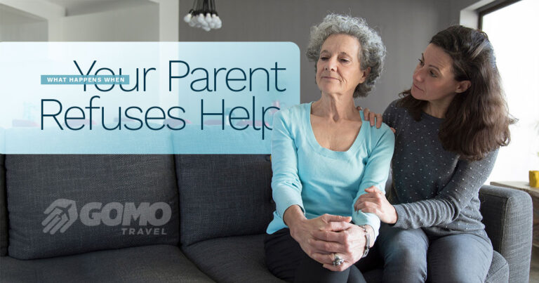 When elderly parents refuse travel help, understand the psychology behind their resistance & discover gentle ways to keep them safe.